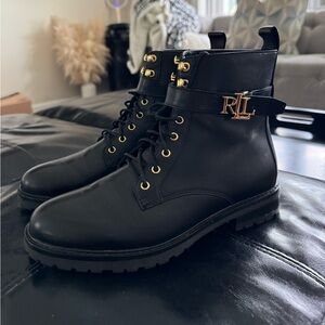 Lauren Ralph Lauren Leather Boots